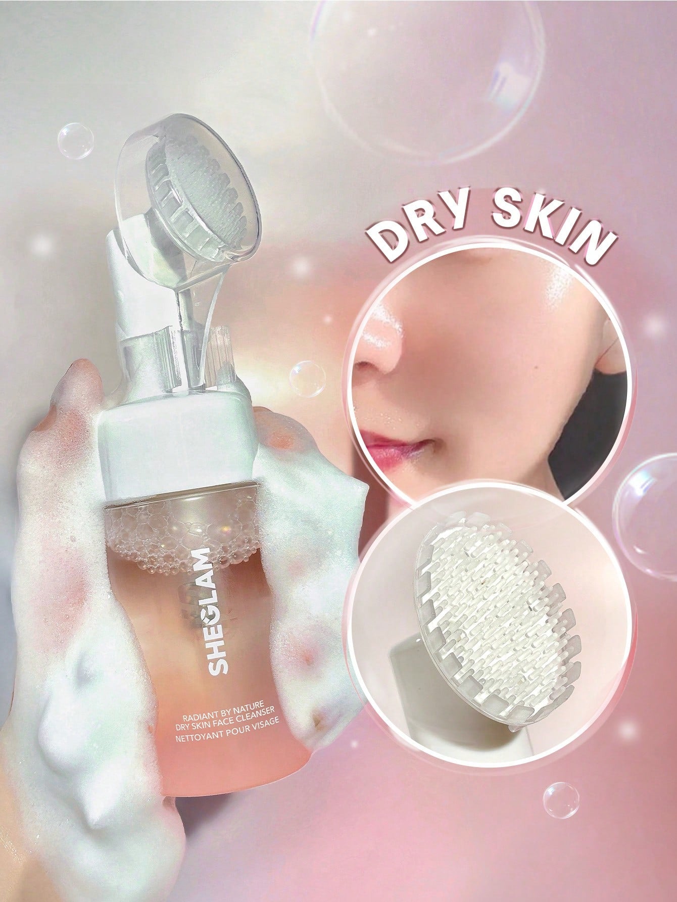 Sheglam Radiant By Nature Dry Skin Face Cleanser 100M