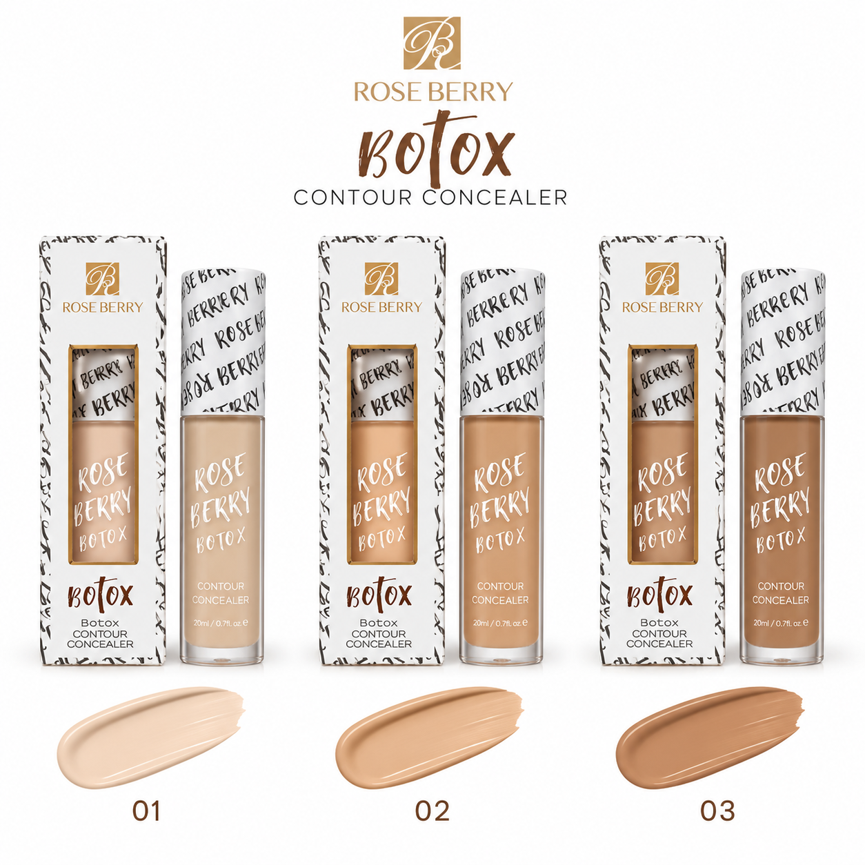 Rose Berry Botox Contour Concealer