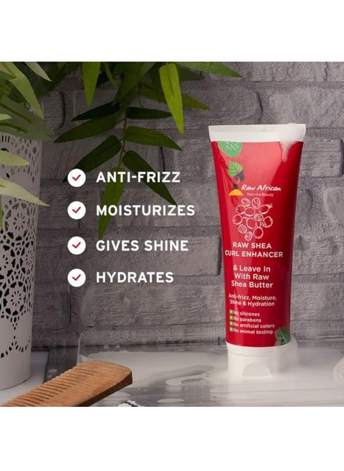 Raw African Shea Curl Enhancer and Leave In With Shea Butter 250 ml