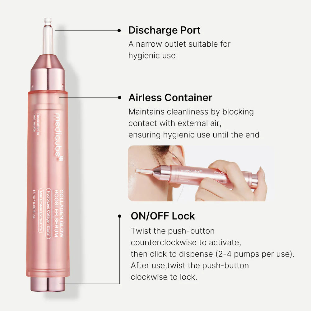 Medicube Collagen Glow Booster Serum 15 ml‏