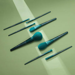 fix set brush 8 Pcs green with bag
