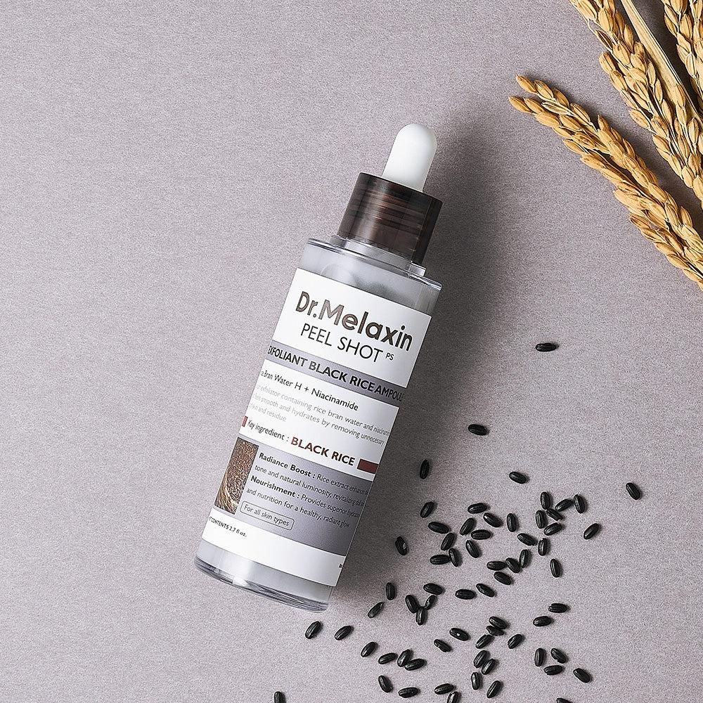Dr.Melaxin Peel Shot Exfoliant Black Rice Ampoule 80ml