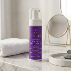 Bonita Mondial Glow Facial Cleansing Foam with Niacinamide & Collagen 200ml