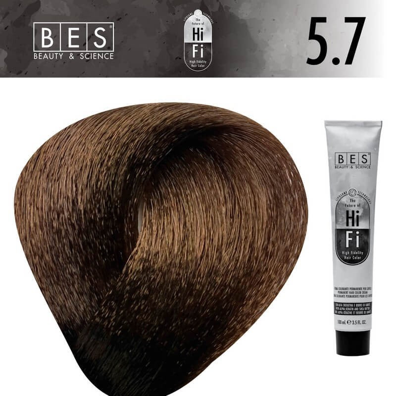 BES HI-FI Hair Color 5.7 100ml