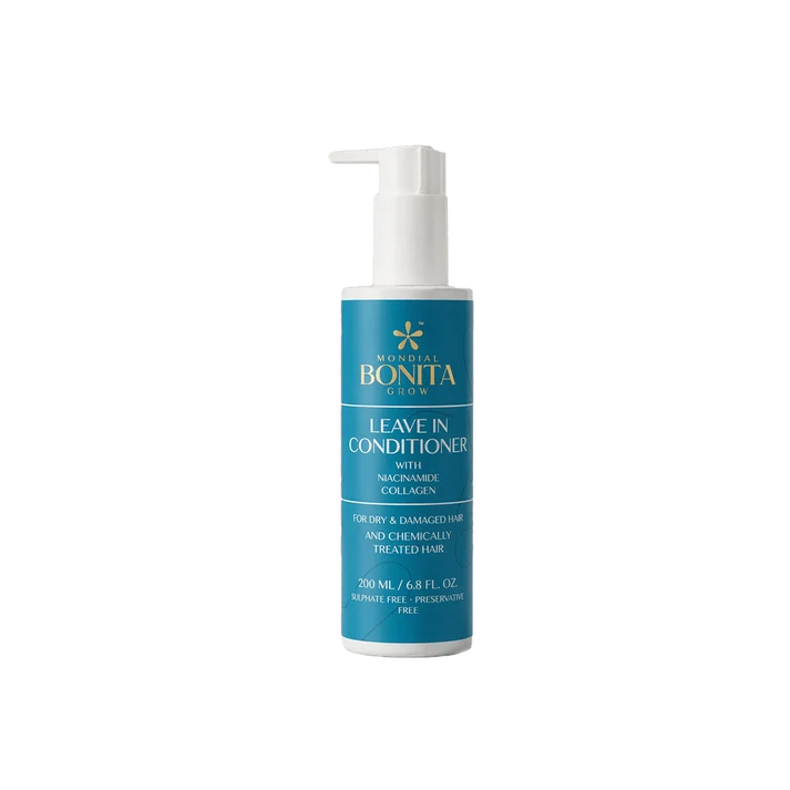Bonita Mondial Grow Leave-In Conditioner with Niacinamide & Collagen 200ml