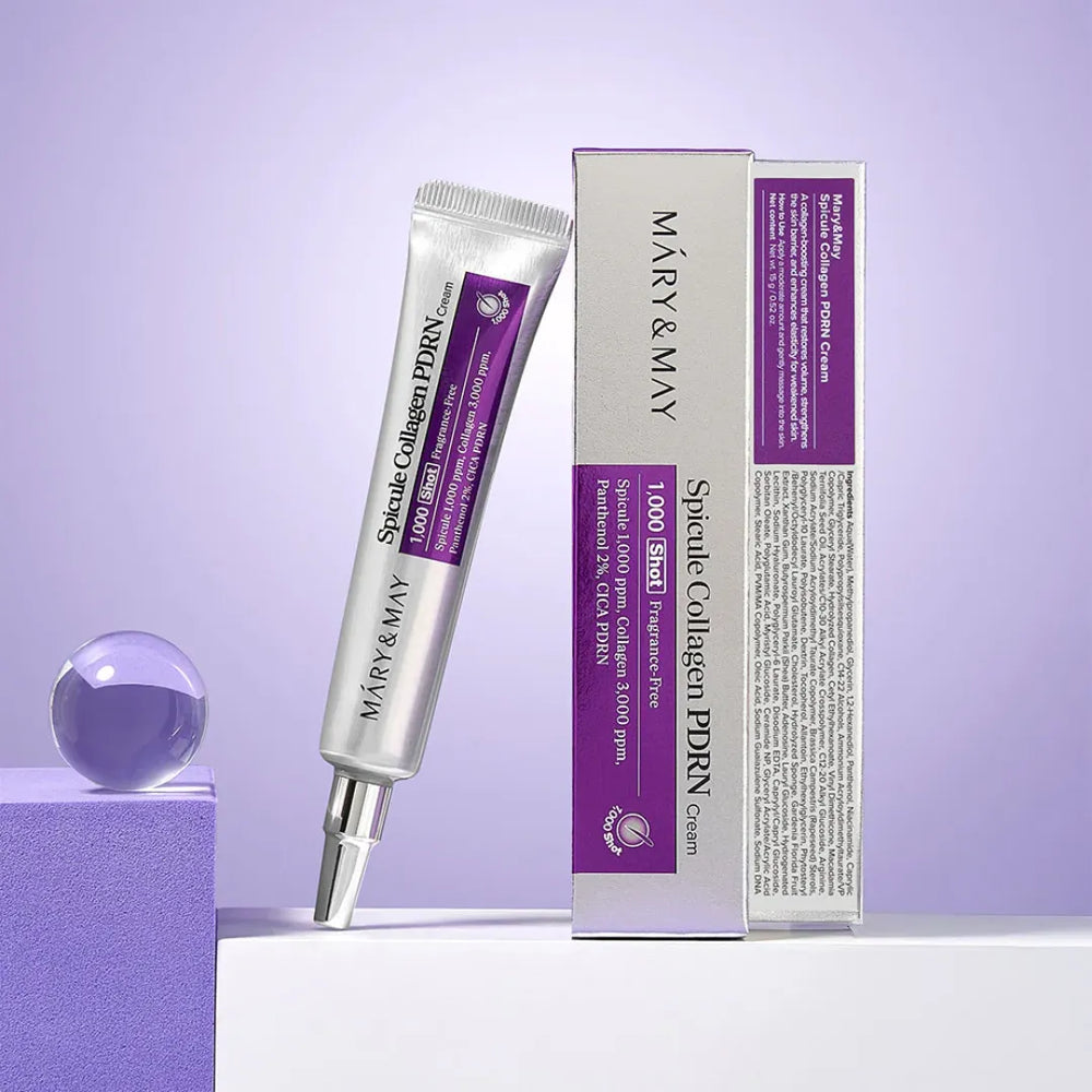 Mary and May Spicule Collagen PDRN Cream 1000 Shot 15g