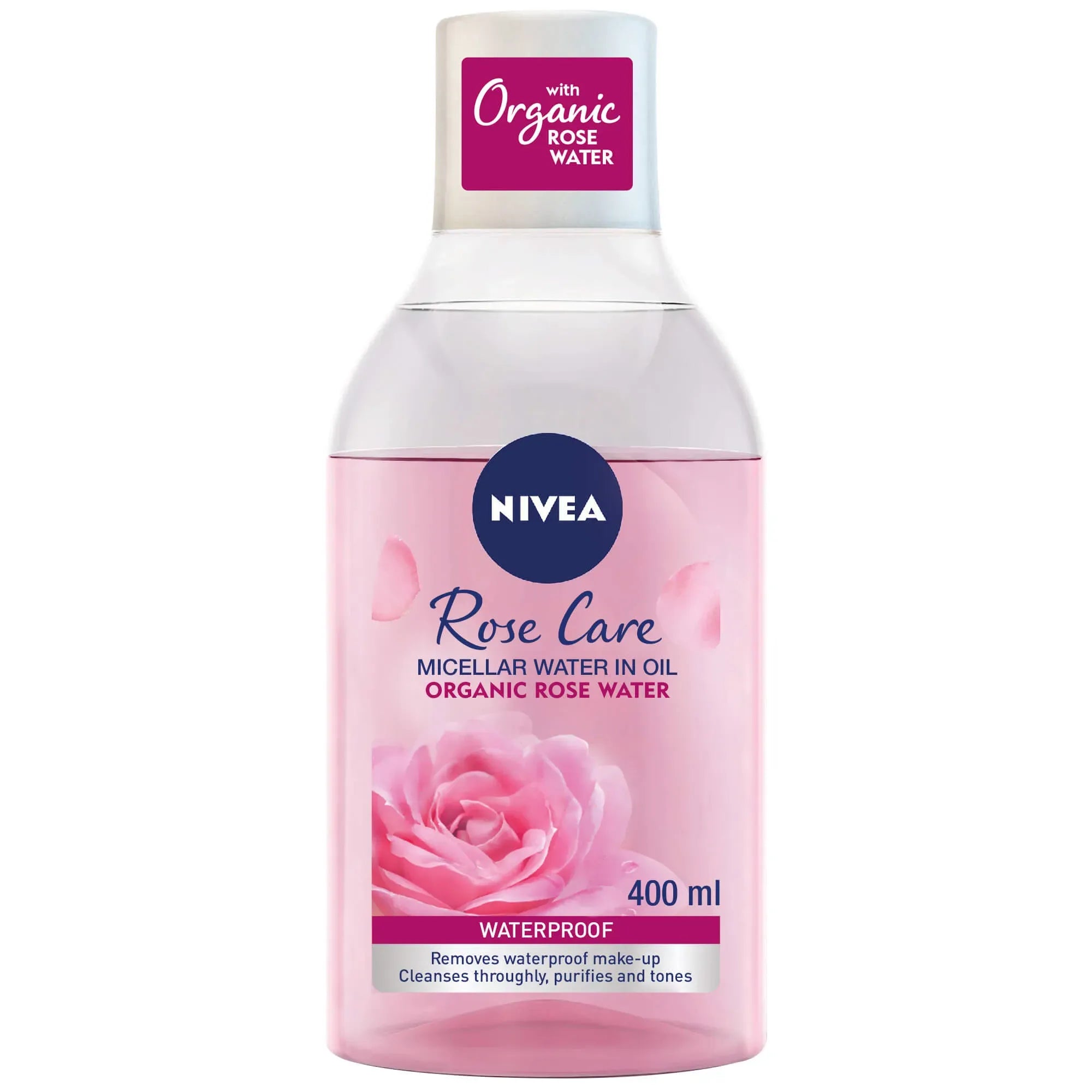 Nivea micellar water in oil organic rose water 400ml