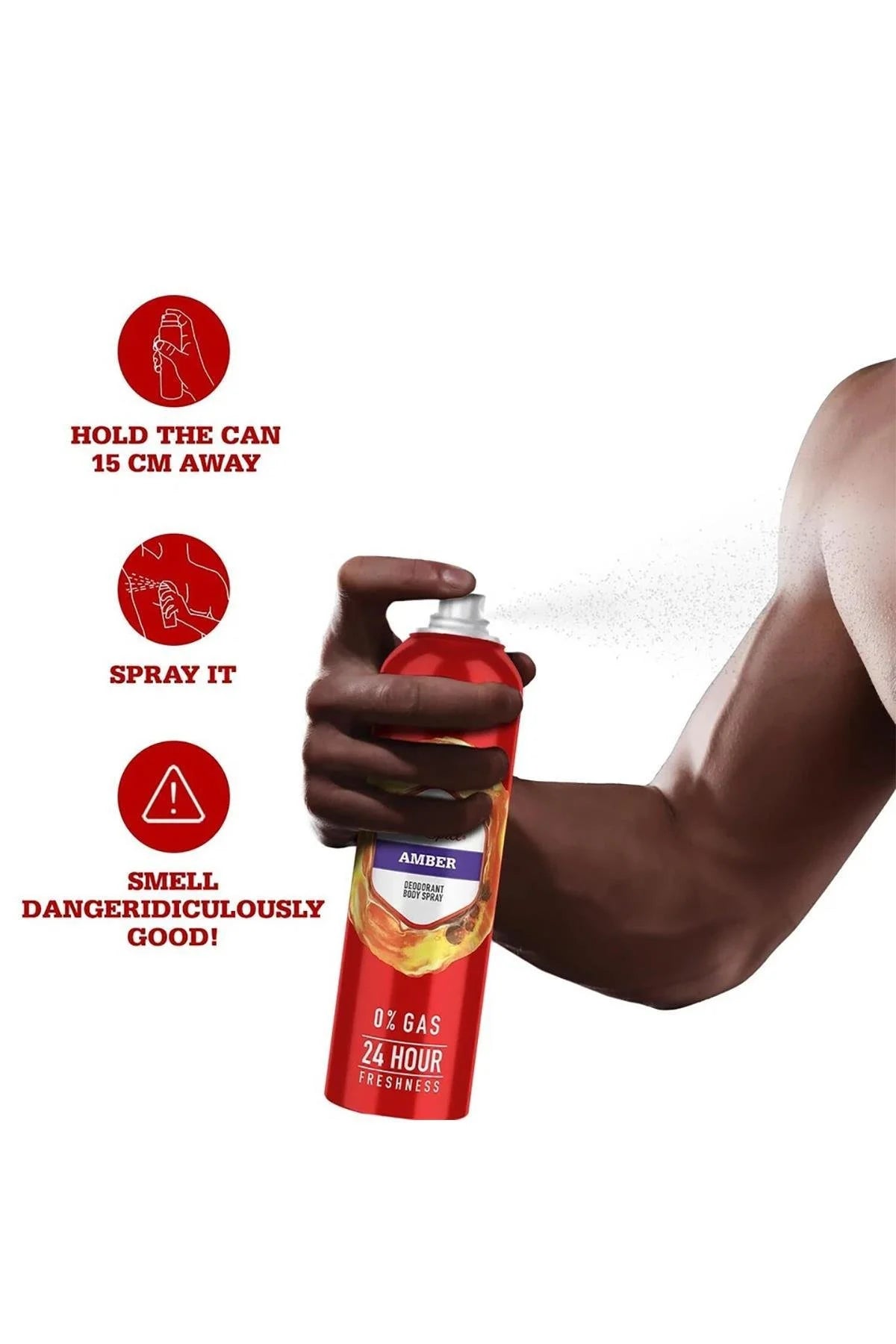 Old Spice Body Spray Amber 140ML