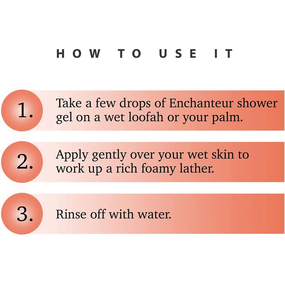 ENCHANTEUR ENTICING SHOWER GEL 550 ML