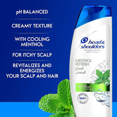 Head and Shoulders Refreshing Mint Anti Dandruff Shampoo 400 ml