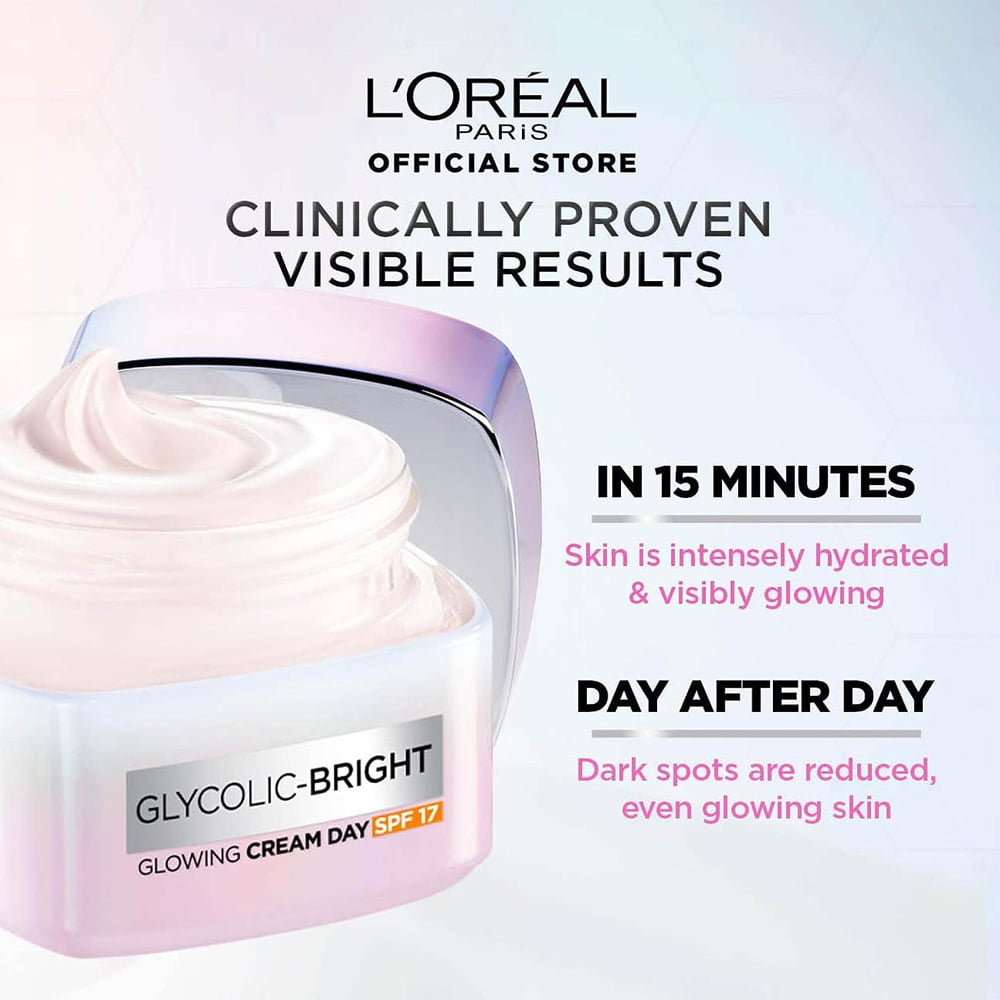 LOreal Paris Glycolic Bright Glowing Day Cream 50ML
