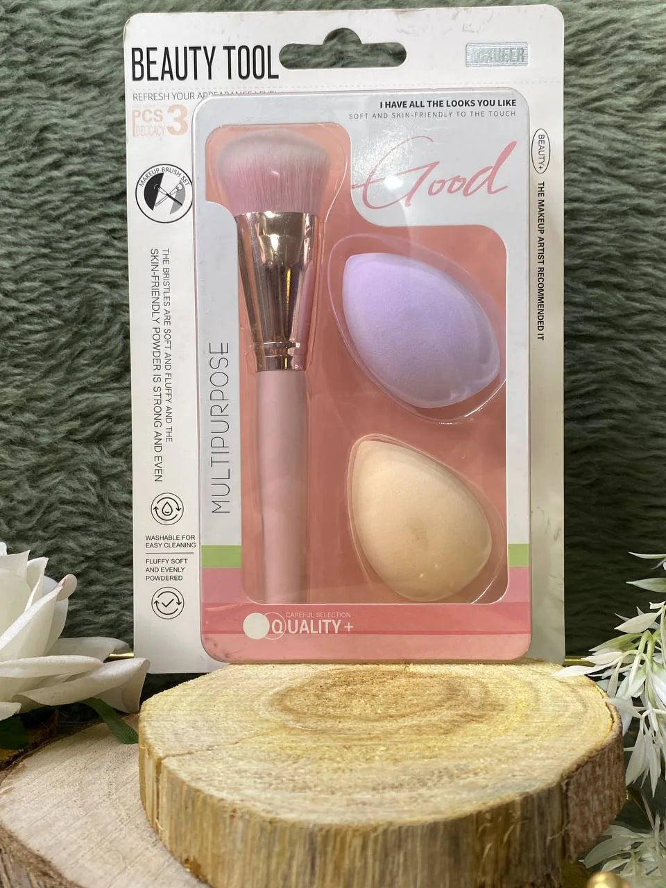 Mixueer Makeup brushe + 2 sponge