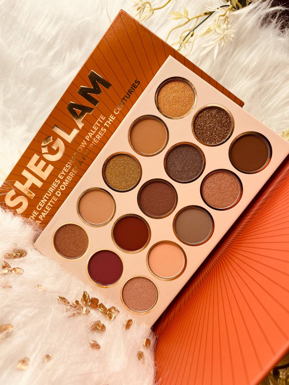 Sheglam Eyeshadow Palette 15-Color Matte Gilding Shimmer