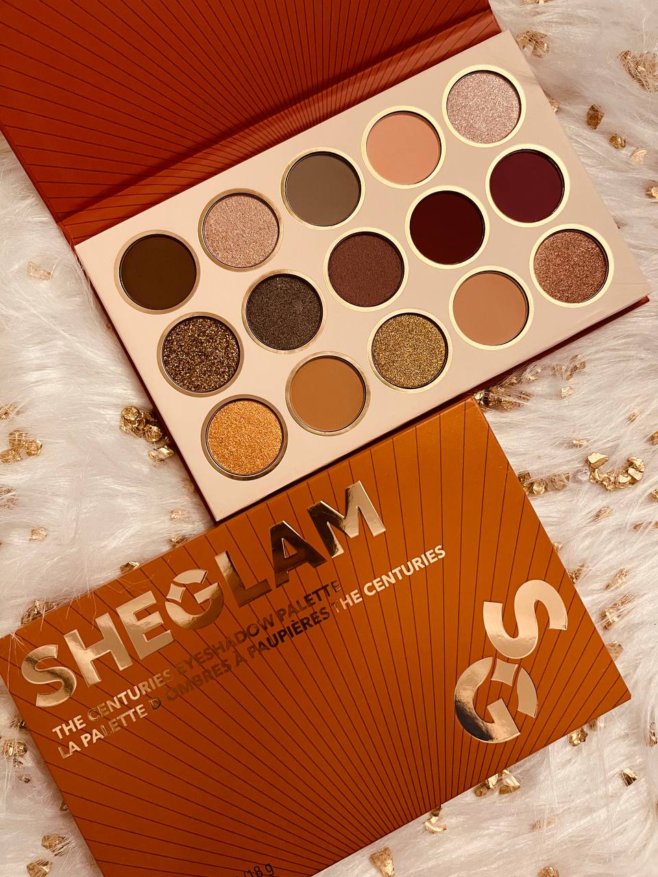 Sheglam Eyeshadow Palette 15-Color Matte Gilding Shimmer