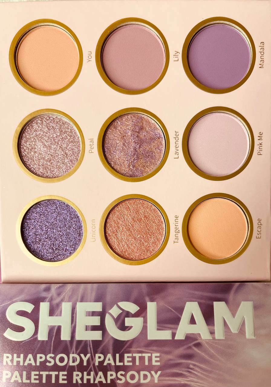 Sheglam Shadow Palette 9-Color Shimmer Matte