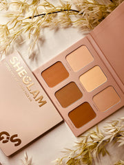 Sheglam Streo Face Six Palette 6 shades Nude