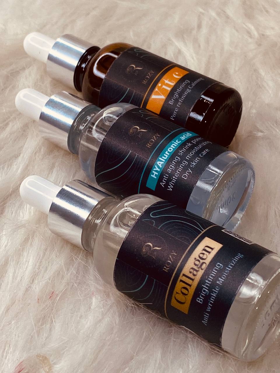 Rozy set serum Hyaluronic Acid  Collegen  Vitamin C