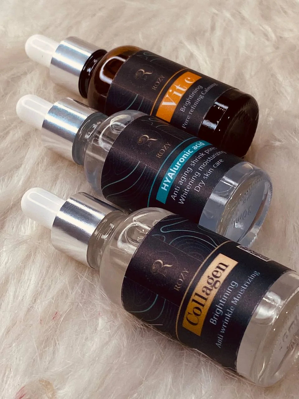 Rozy set serum Hyaluronic Acid  Collegen  Vitamin C
