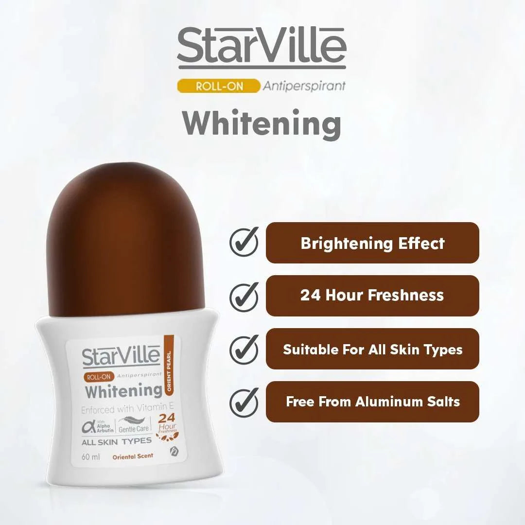 Starville Whitening Roll On Orient Pearl Scent 60 ml