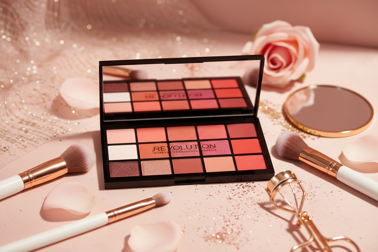 Revolution Eyeshadow Palette Marketing