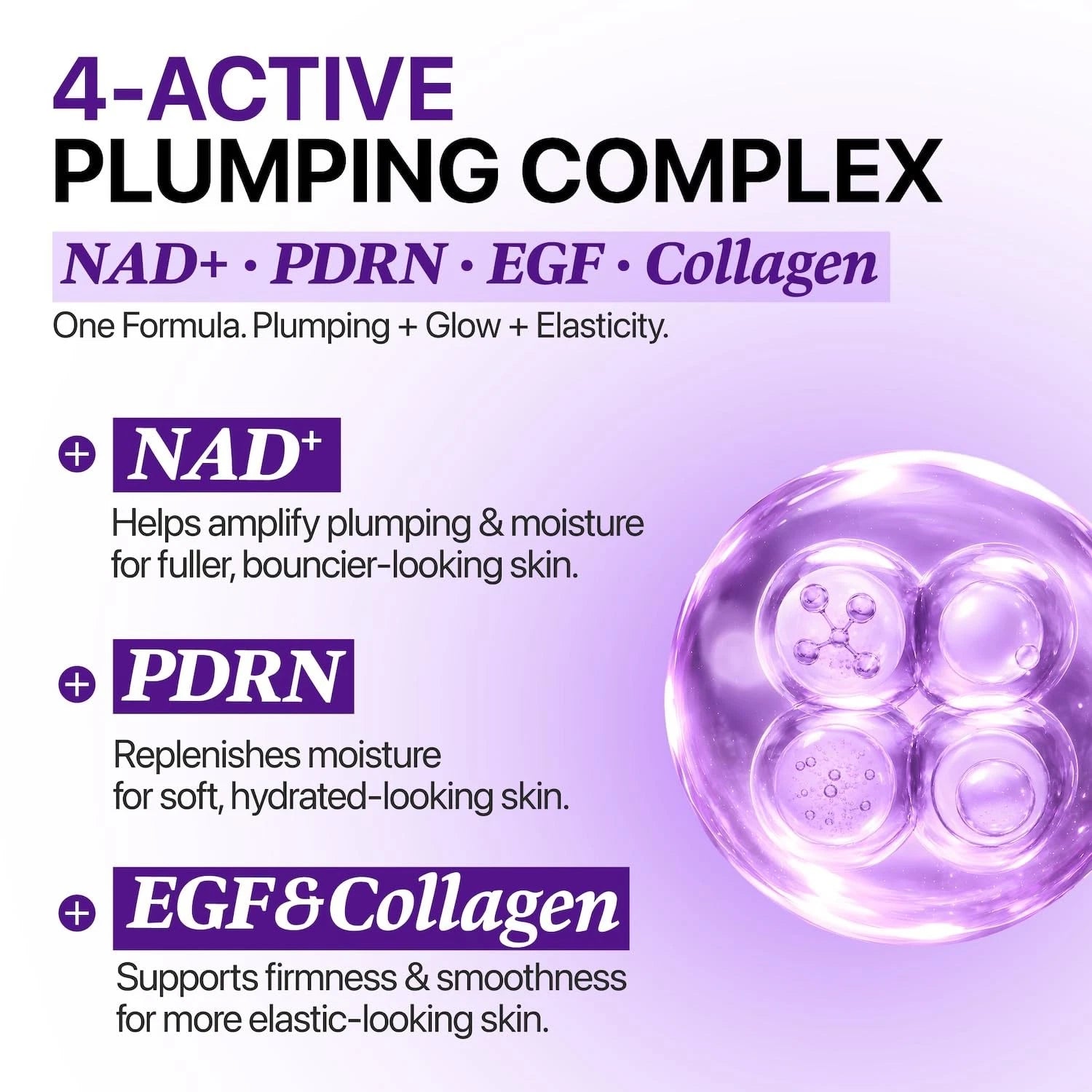 No.9 NAD PDRN Plumping Glow Bubble Mask 85ml