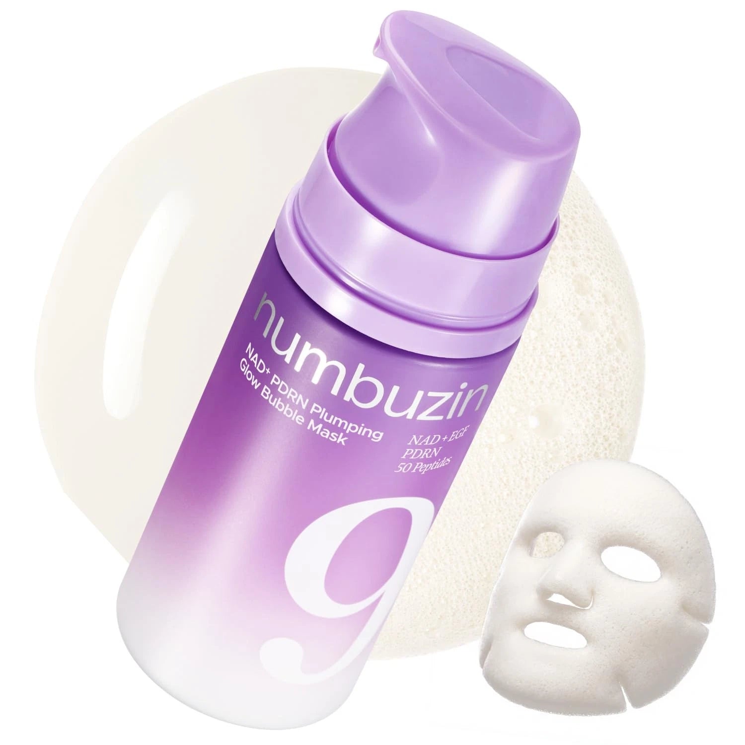 No.9 NAD PDRN Plumping Glow Bubble Mask 85ml