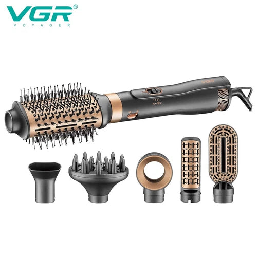 Vgr V-491 Blow Dryer Hot Air Styler 6 In 1 Curling And Drying