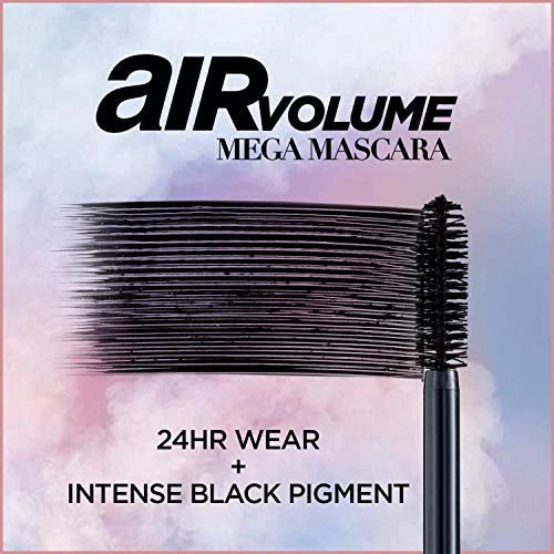 SHEIN L Oreal Paris Air Volume Mega Mascara - Black