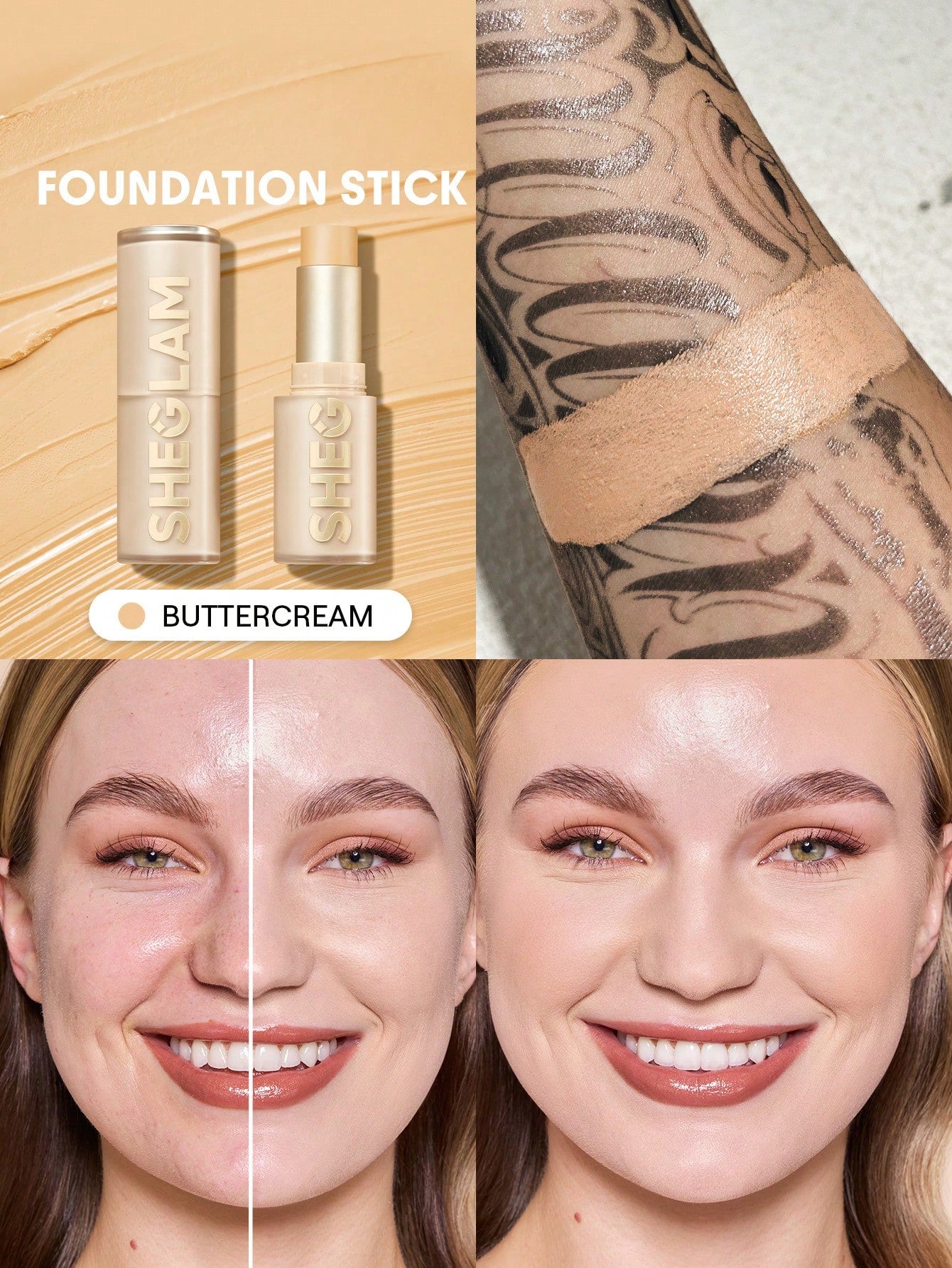 Sheglam Skin magnet high coverage foundation stick