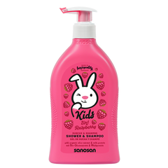 Sanosan Kids 2in1 Raspberry Shampoo and Shower Gel 400ml