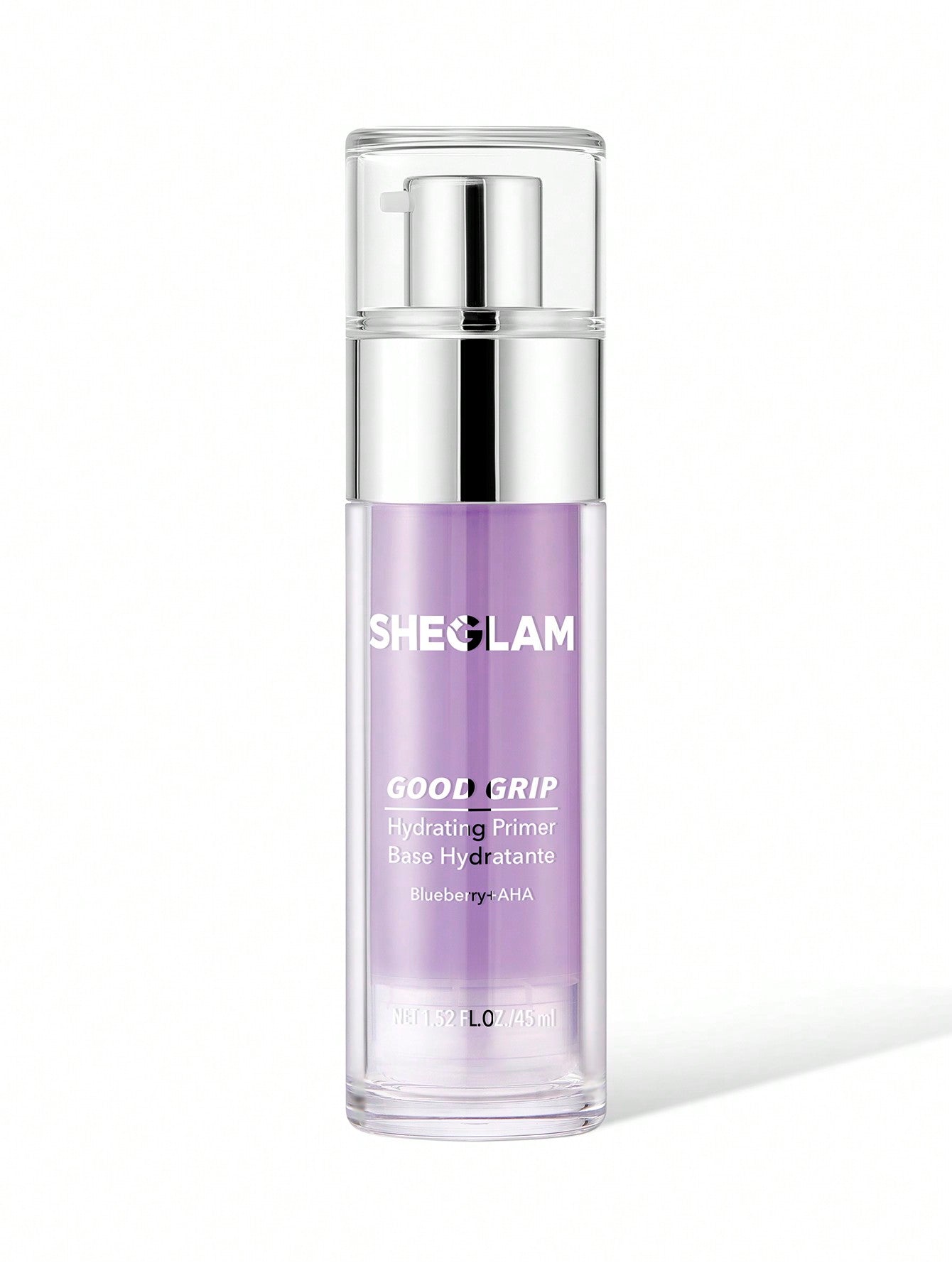 sheglam good grip hydrating primer blueberry+aha