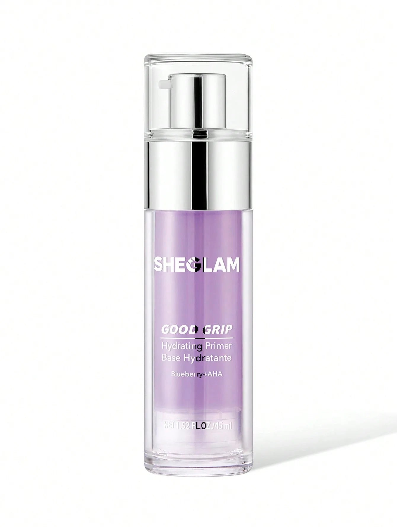 sheglam good grip hydrating primer blueberry+aha