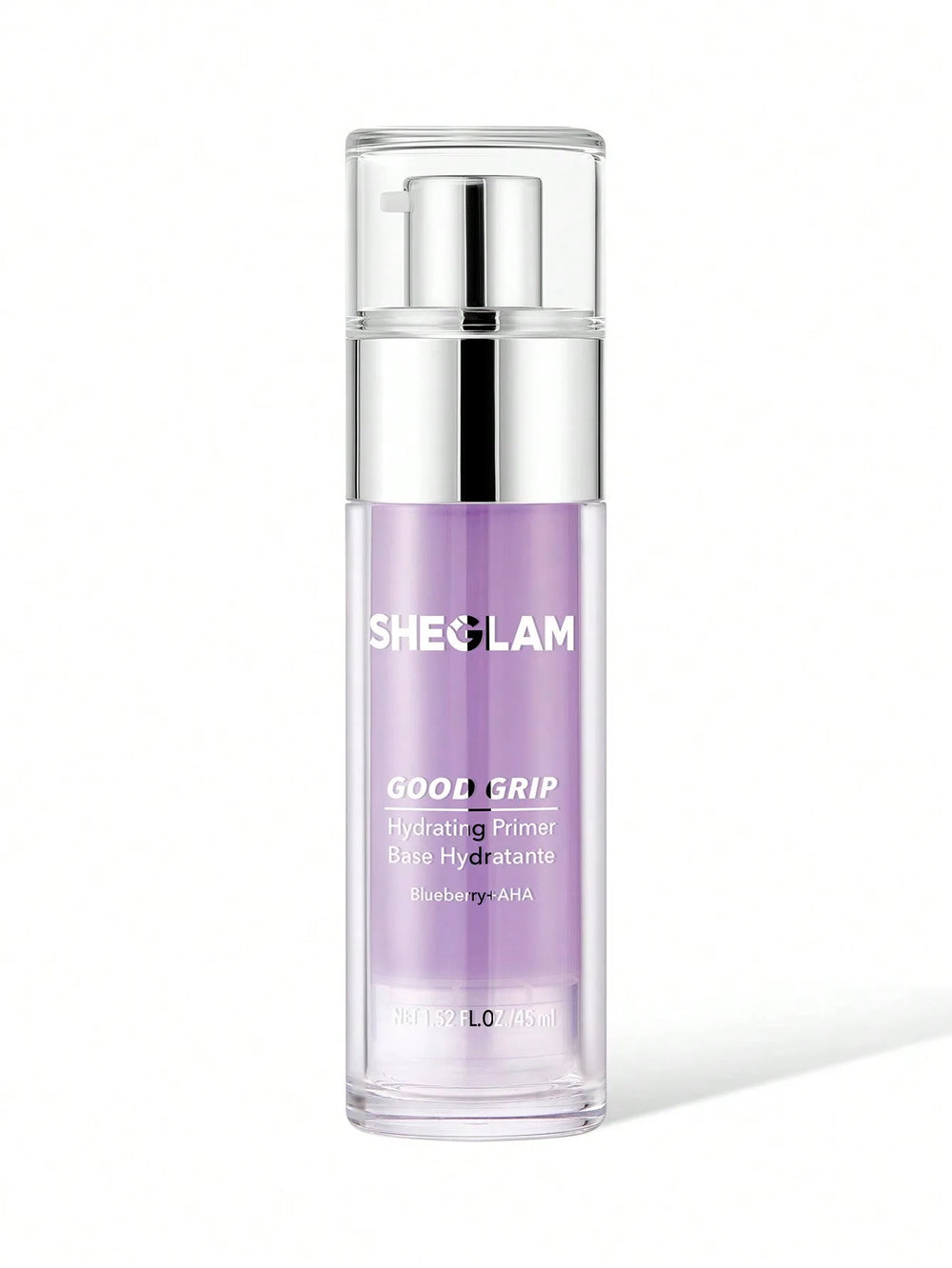 sheglam good grip hydrating primer blueberry+aha