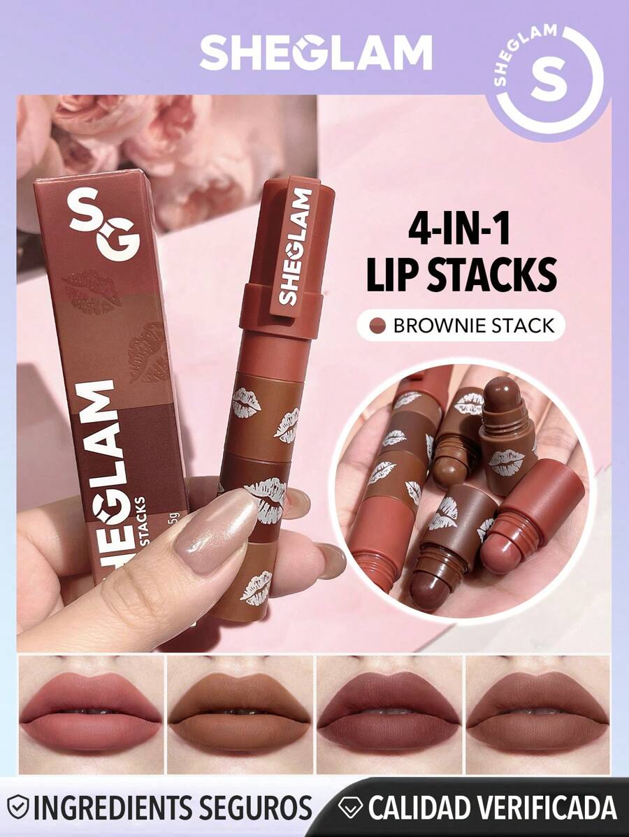  sheglam mega lip stacks 4in1