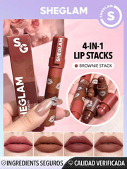  sheglam mega lip stacks 4in1
