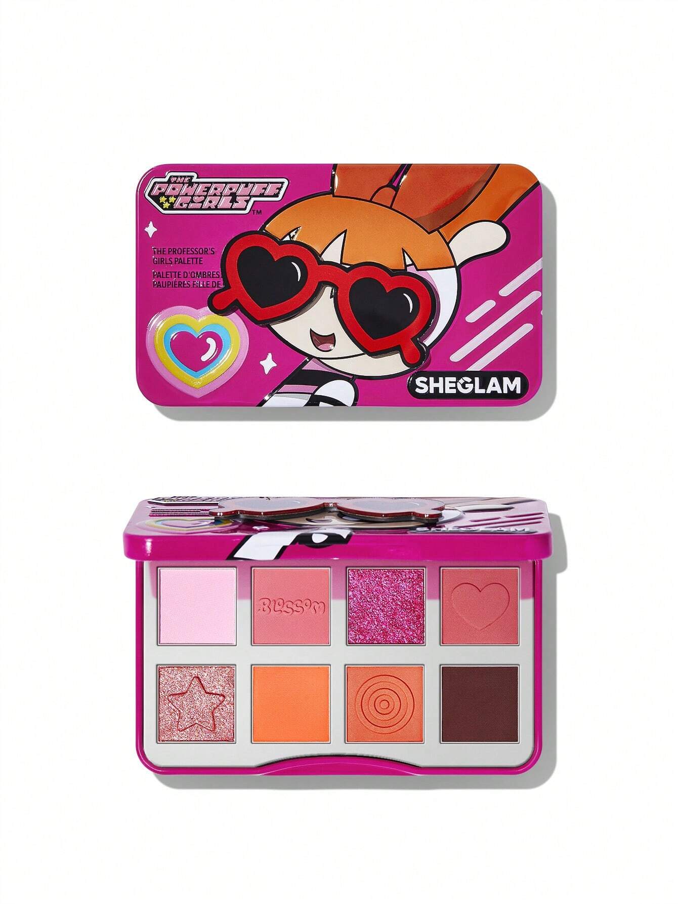sheglam the powerpuff girls palette eyeshadow