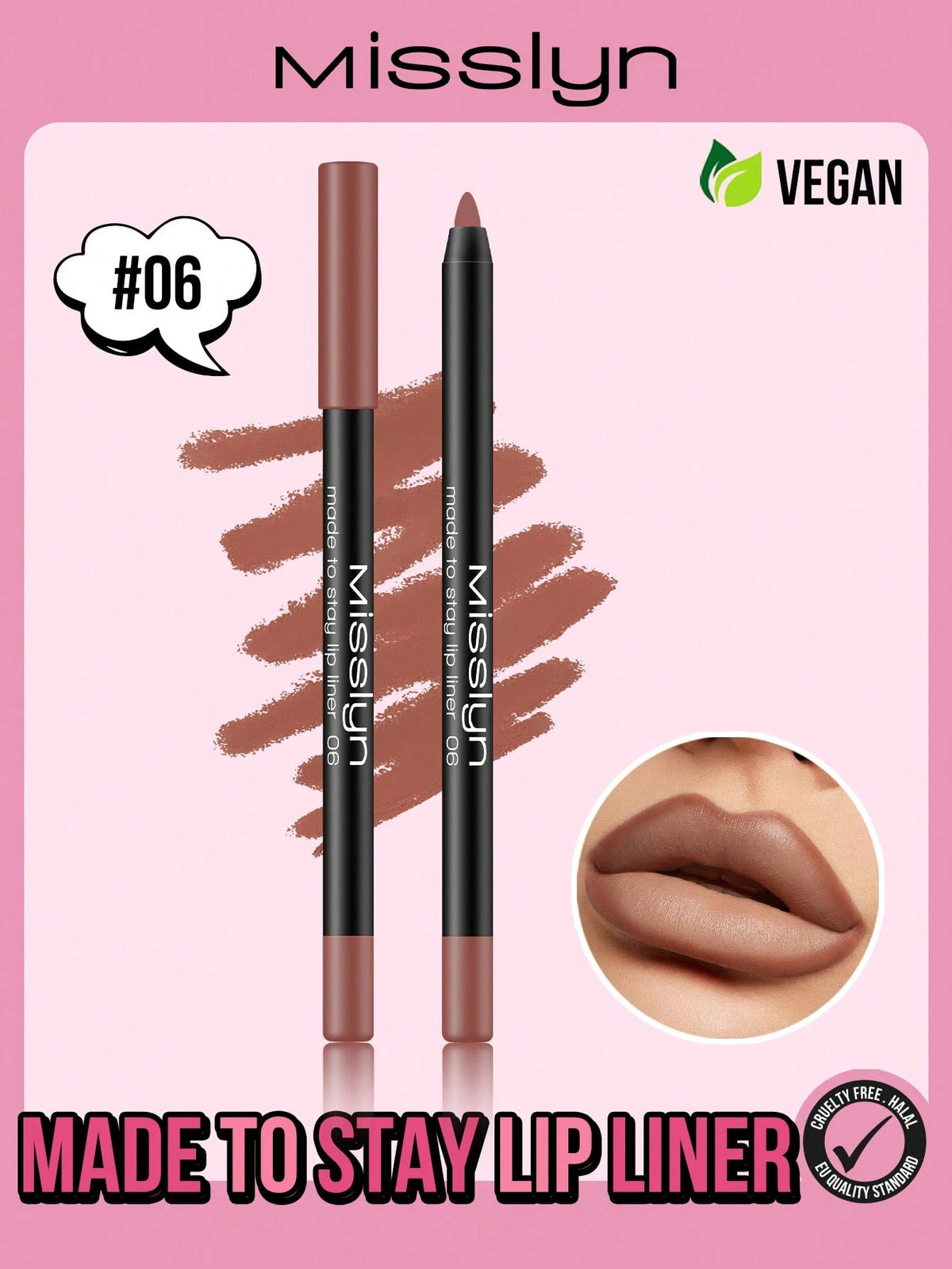 shein misslyn made to stay lip liner 06