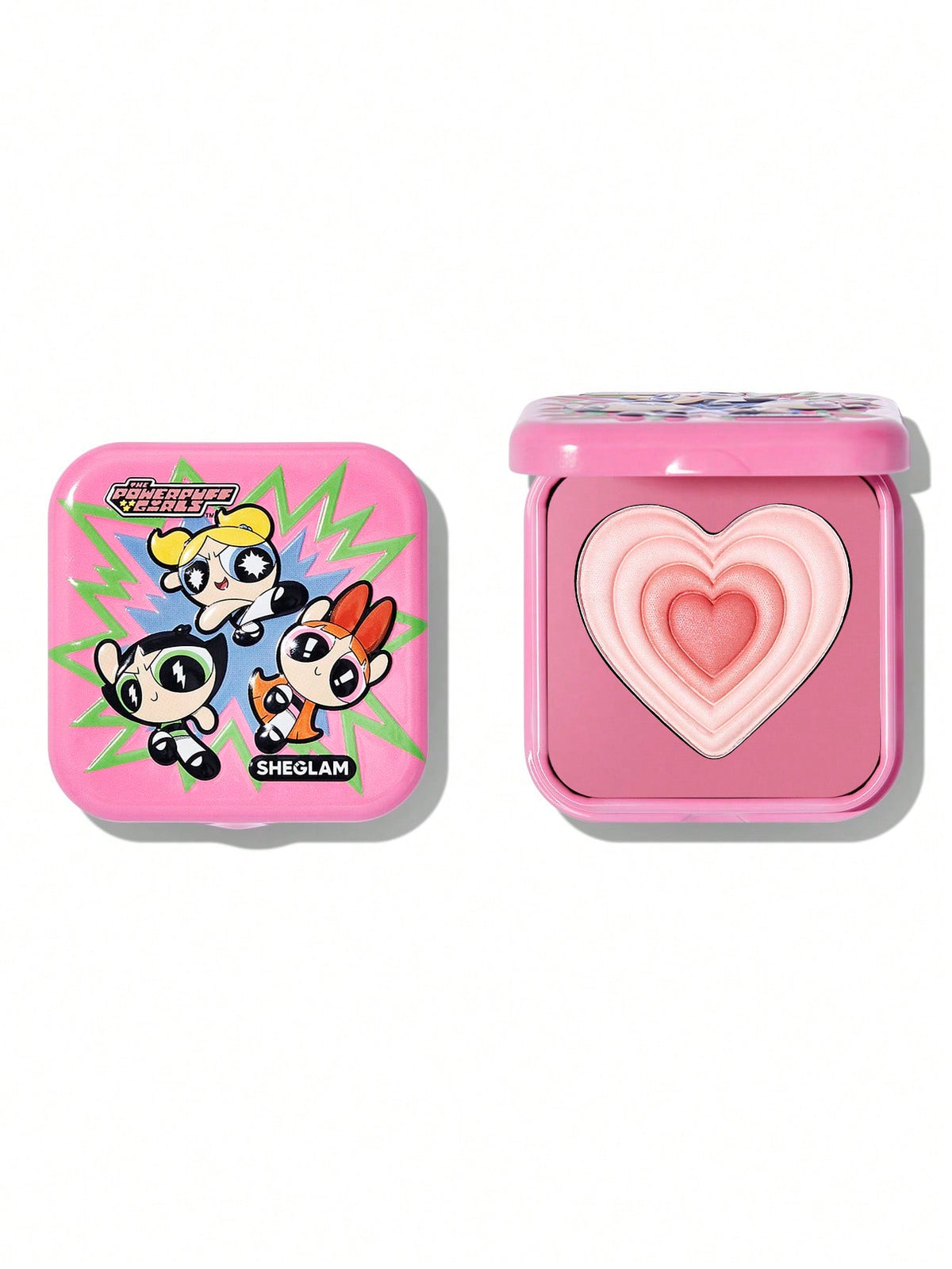 sheglam shimmer blush powerpuff girls