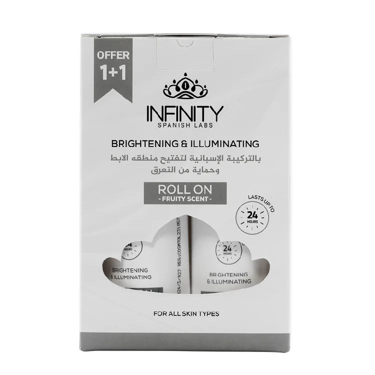 Infinity Brightening Illuminating Roll On Fruity scent  80 ml