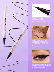 Sheglam Glide Control Liquid Eyeliner Matte Black