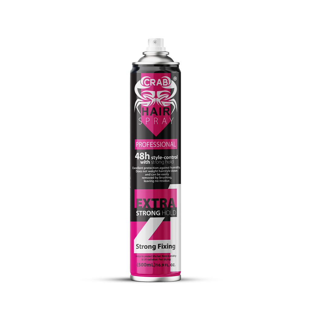 Crab Hairspray 500ml Extra Strong Hold