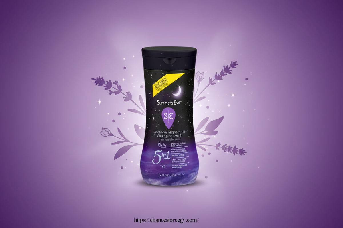 Summers Eve Lavender Night Marketing Banner