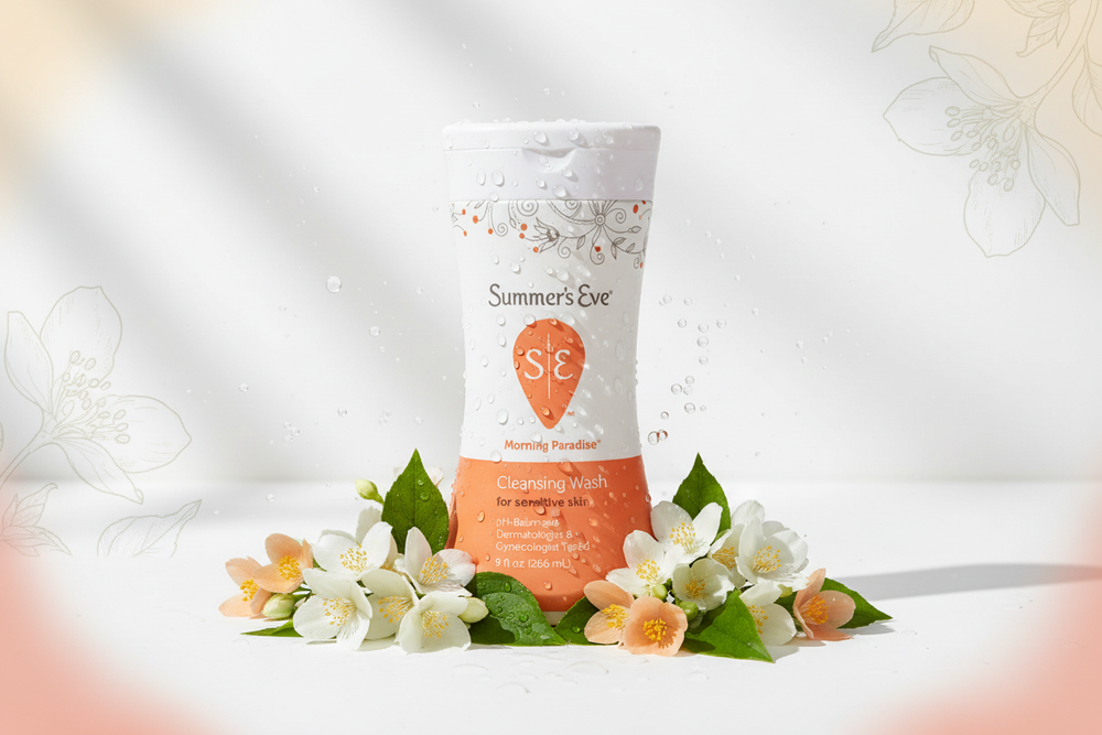 Summer's Eve Morning Paradise Marketing Banner