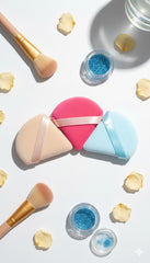 Sweet Beauty Triangle Makeup Puff 3 Pcs