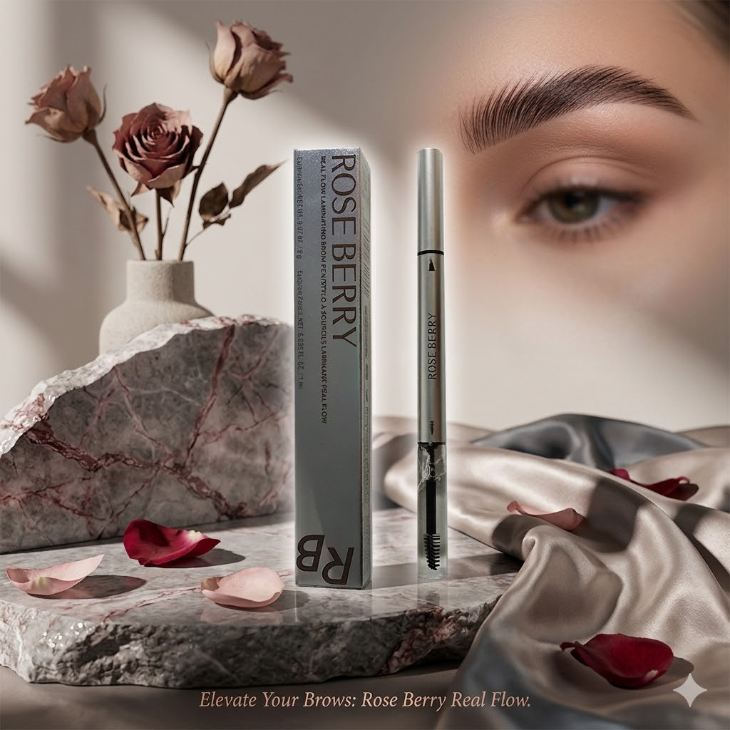 Rose Berry Real Flow Laminating Brow Pen