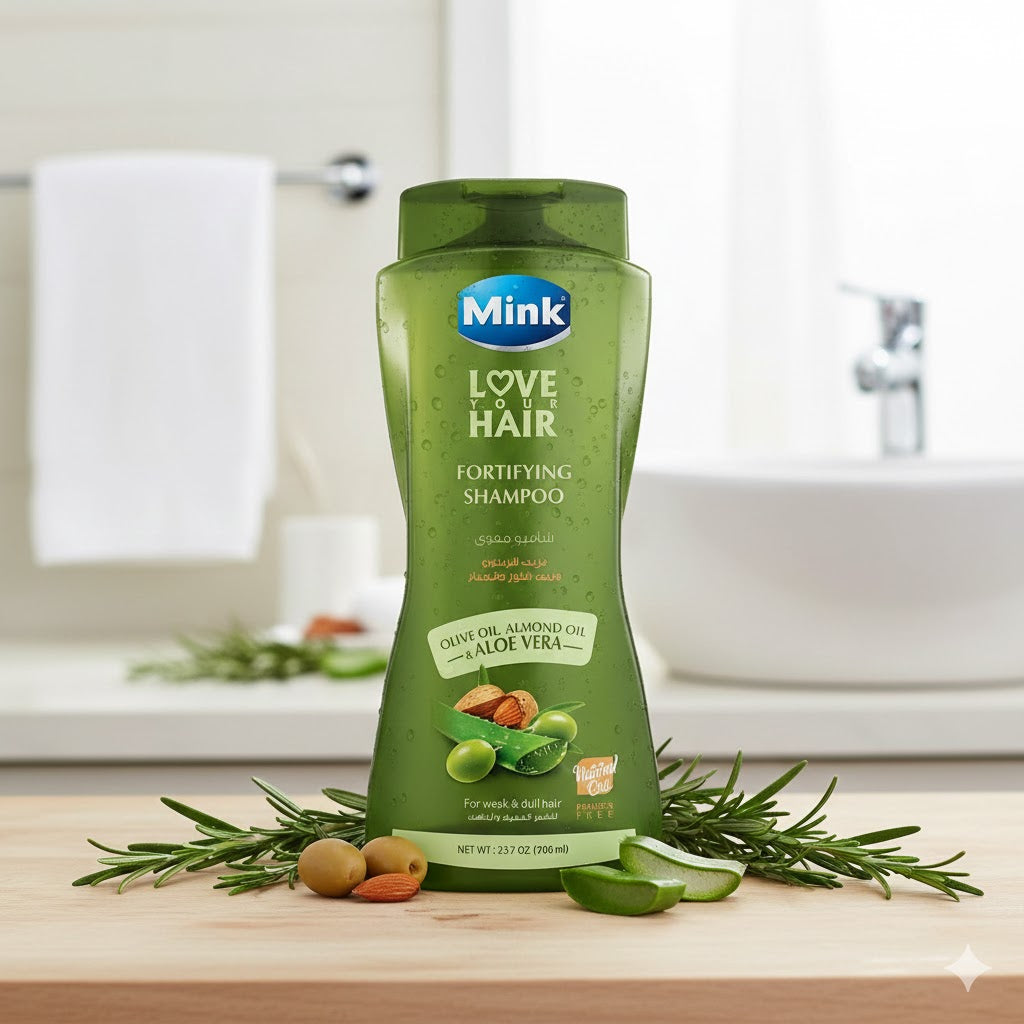 Mink Olive Oil and Almond Oil Shampoo 700ml