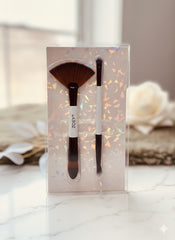 Zoey Professional Double Makeup Brush Set