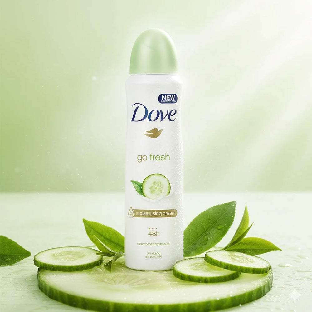 Dove Go Fresh Cucumber and Green Tea Anti-Perspirant Spray 250ml