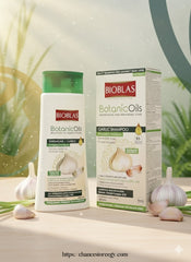 بيوبلاس شامبو تركى بالثوم والزيوت النباتية ضد تساقط الشعر 360ML