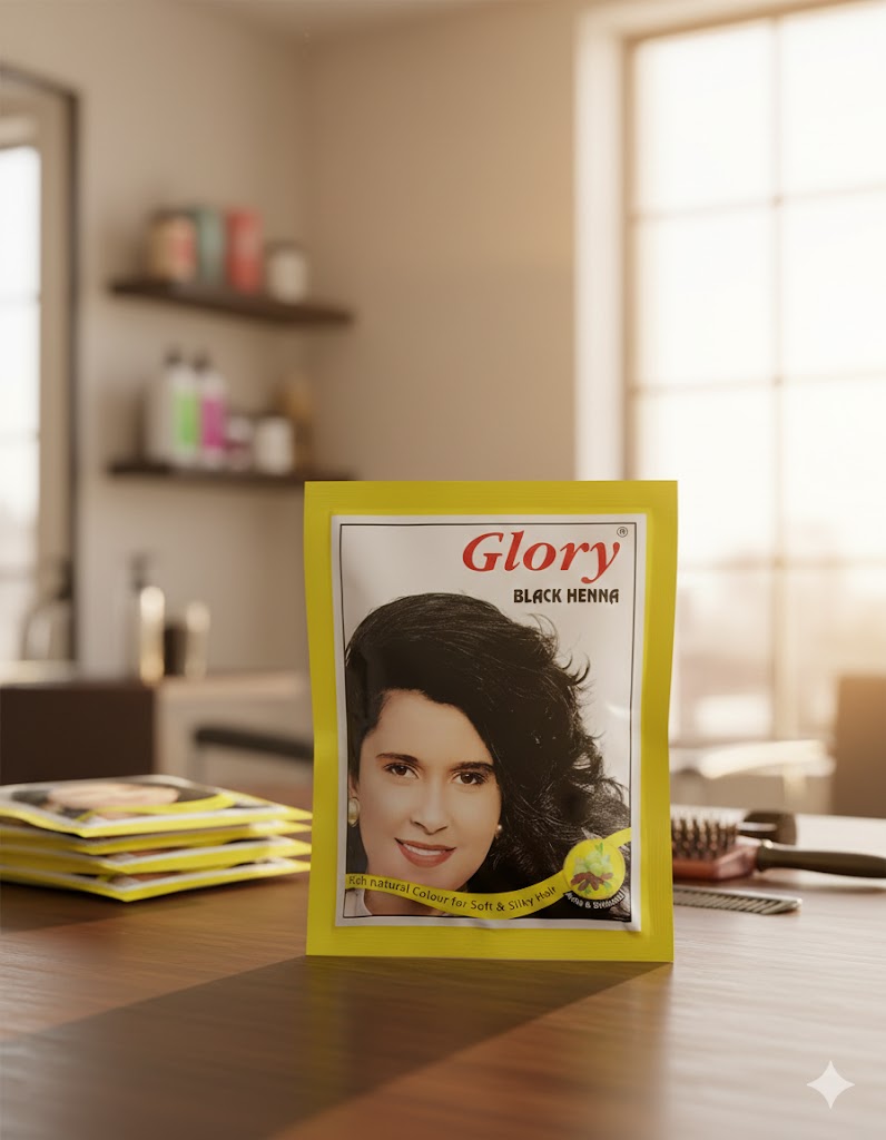Glory Henna Hair Color Black